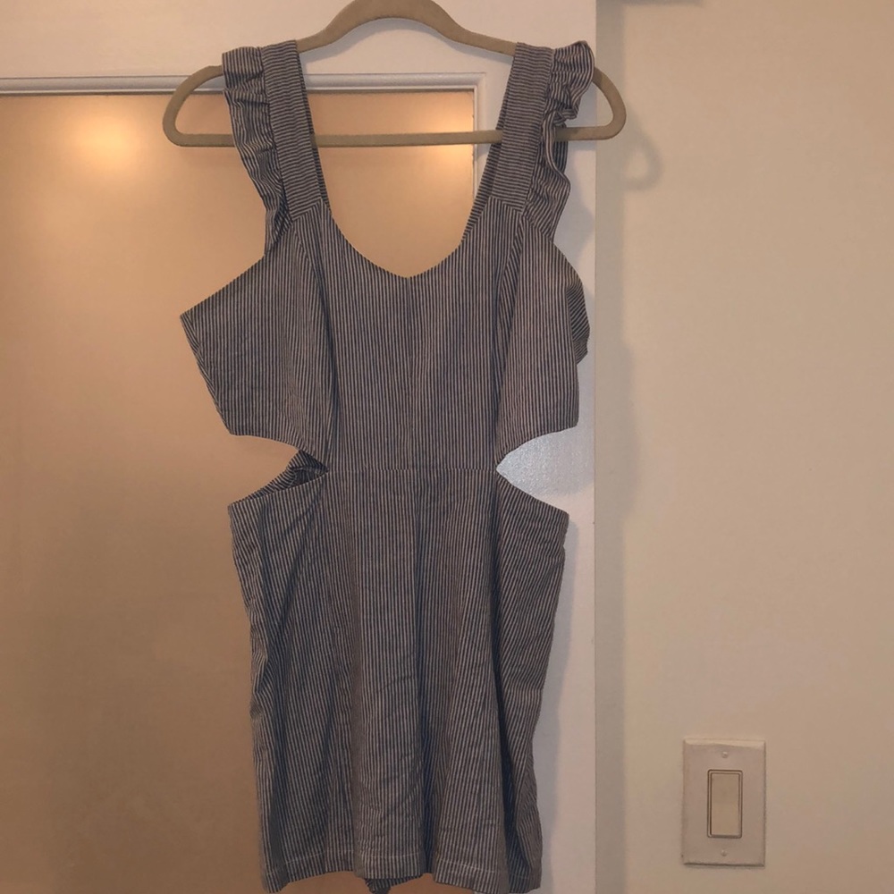 Seersucker Romper by BB Dakota